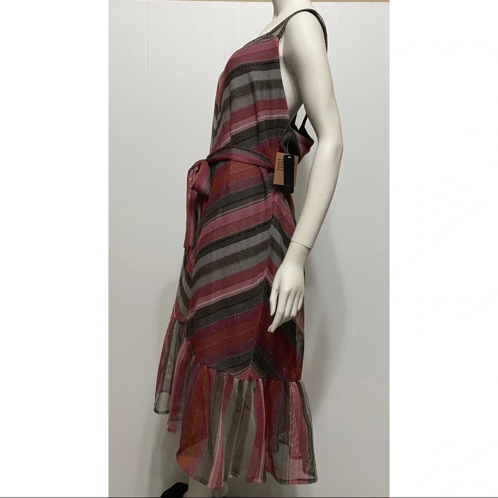 RACHEL Rachel Roy Striped Plus Size Dress - Picture 6 of 13